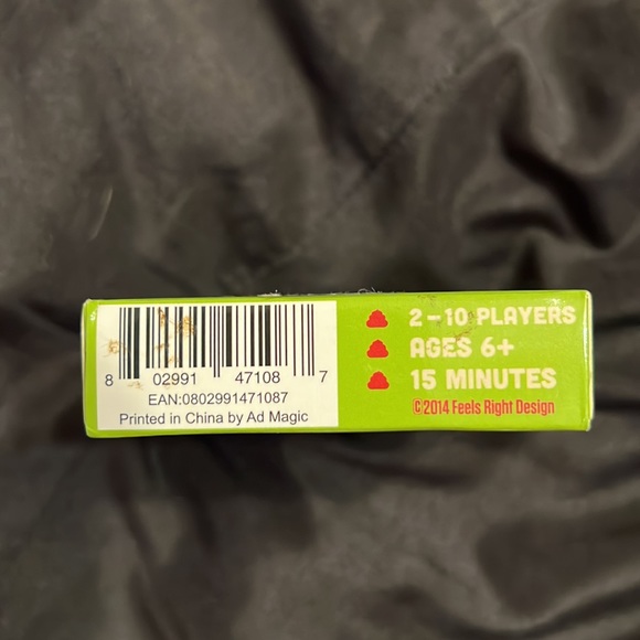 Poop card game like new has some of the adhesive on box from price. - Picture 3 of 3
